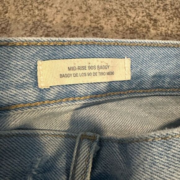 Universal Thread Mid Rise 90’s Baggy Jean Shorts 14 - Picture 7 of 7